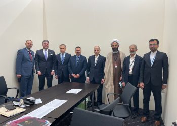 د.ئەحمەد ئەنوەر و شاندێكی ئێران كۆبوونەوە