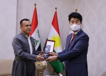 بەرێز جۆ هیون گیو نوێنەری نوسینگەی کویکا لە هەرێمی کوردستان سەردانی دەستەی دەسپاکی کرد